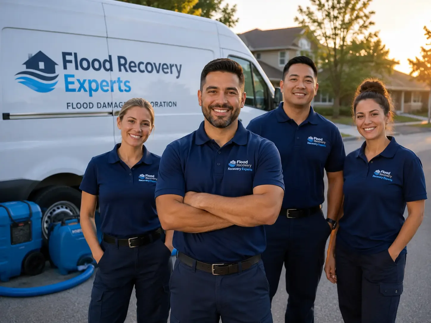 Flood Damage Cleanup company in Line Lexington, PA